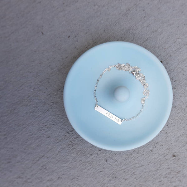 Bar Necklace - Sterling Silver